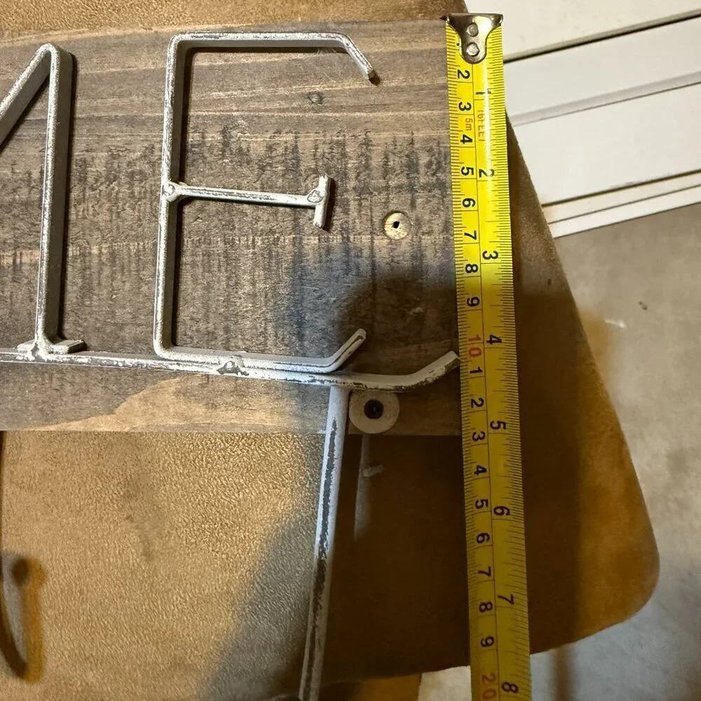 Home 4 Hook wall hanging sign